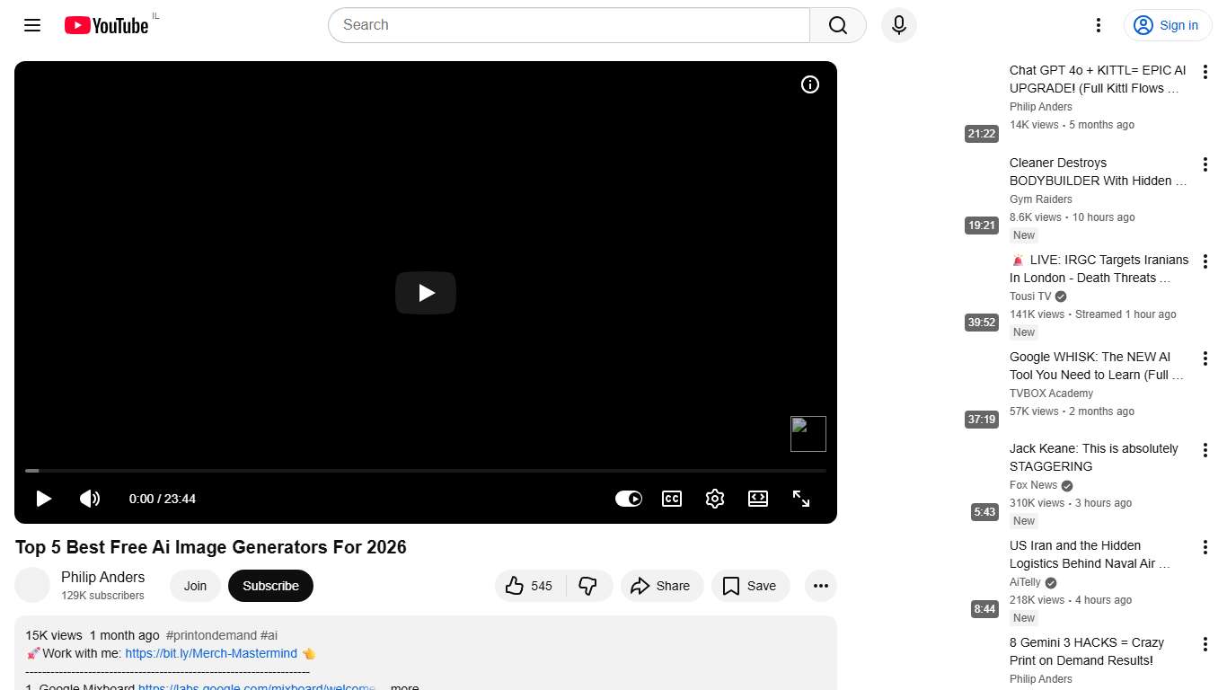 Top 5 Best Free Ai Image Generators For 2026 - YouTube